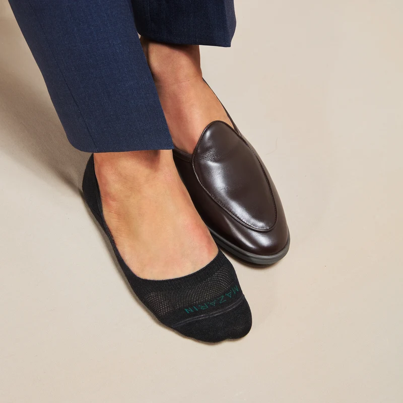 Chaussettes invisibles | Noir - Mocassin