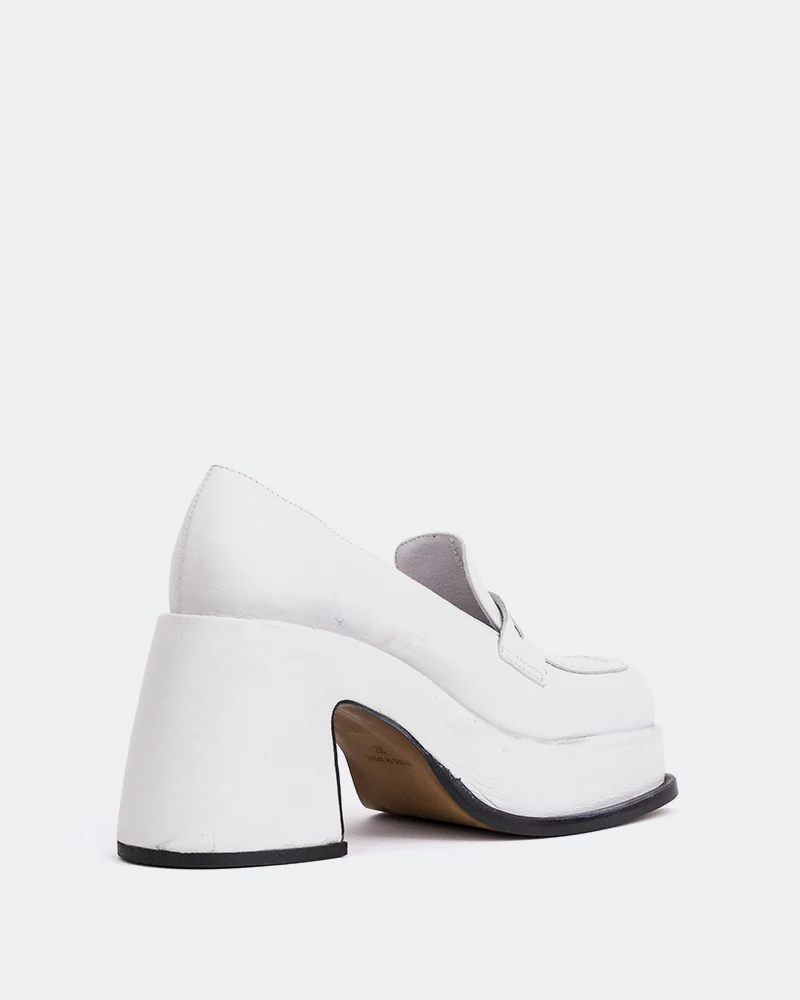 Rochfort White Leather
