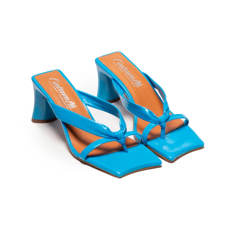 Rivera Electric Blue Leather