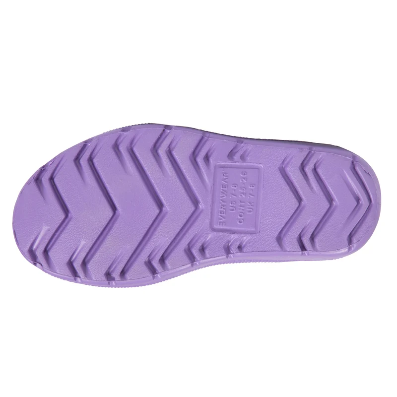 Bottes de pluie Enfant 23-30 violet
