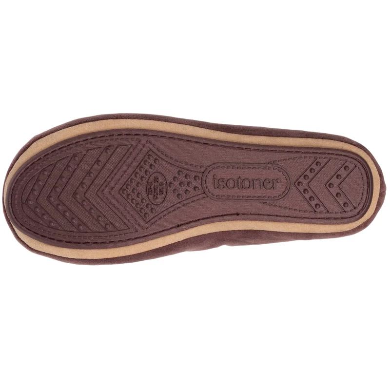 Chaussons ballerines Femme Nœud Taupe rose