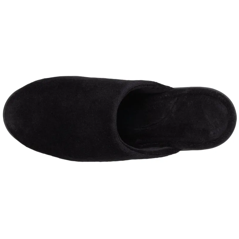 Chaussons mules Femme grand confort Noir