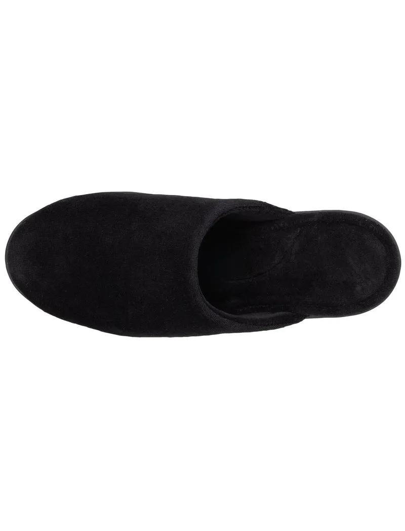 Chaussons mules Femme grand confort Noir