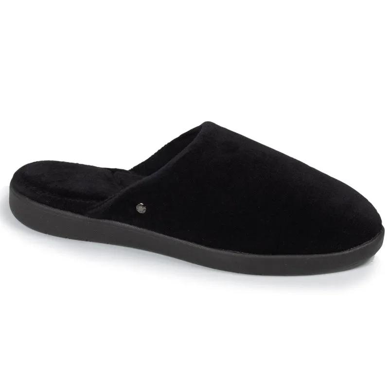 Chaussons mules Femme grand confort Noir
