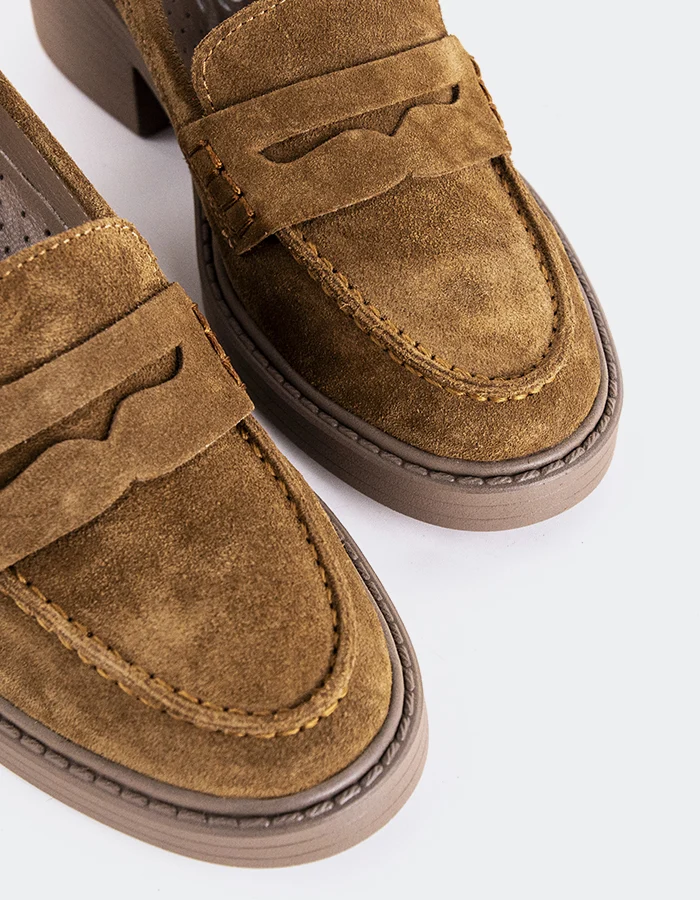 Edessa Tan Suede