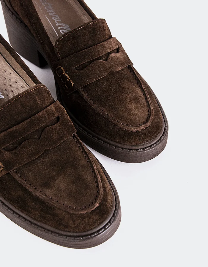 Edessa Brown Suede