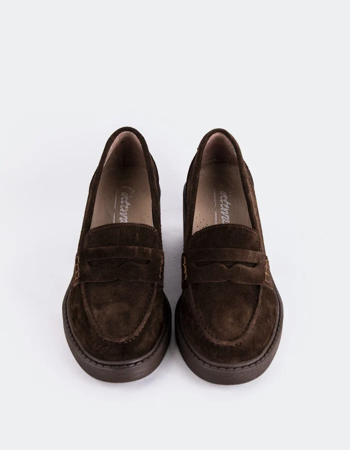 Edessa Brown Suede