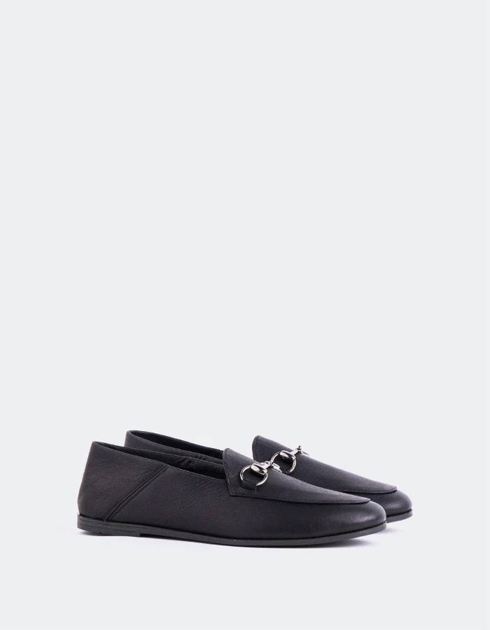 Phyllis Black Leather
