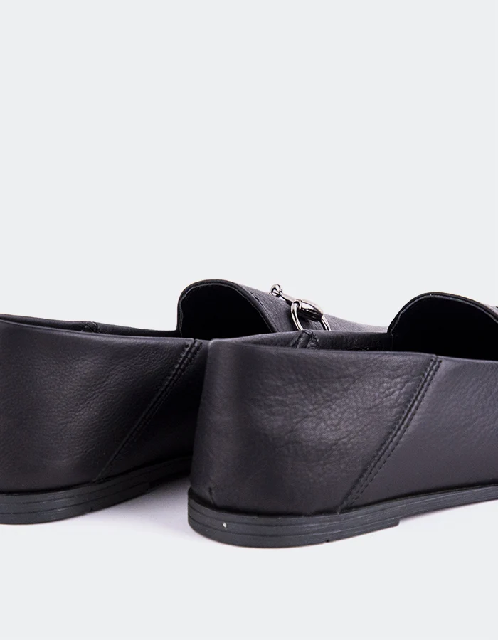 Phyllis Black Leather