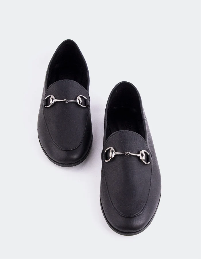 Phyllis Black Leather