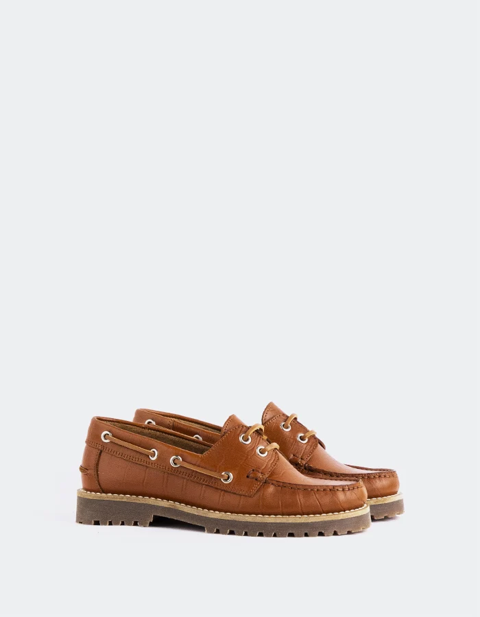 Gaia Chestnut Croco