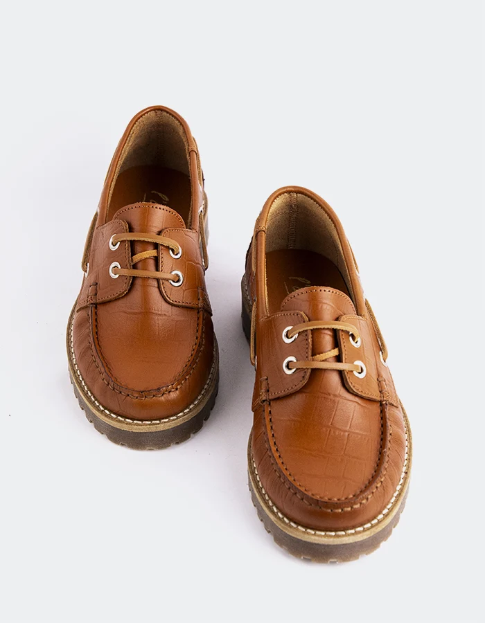 Gaia Chestnut Croco