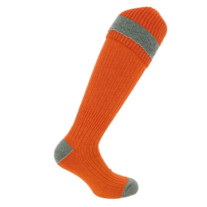 Mi-bas | Orange & Vert - Laine