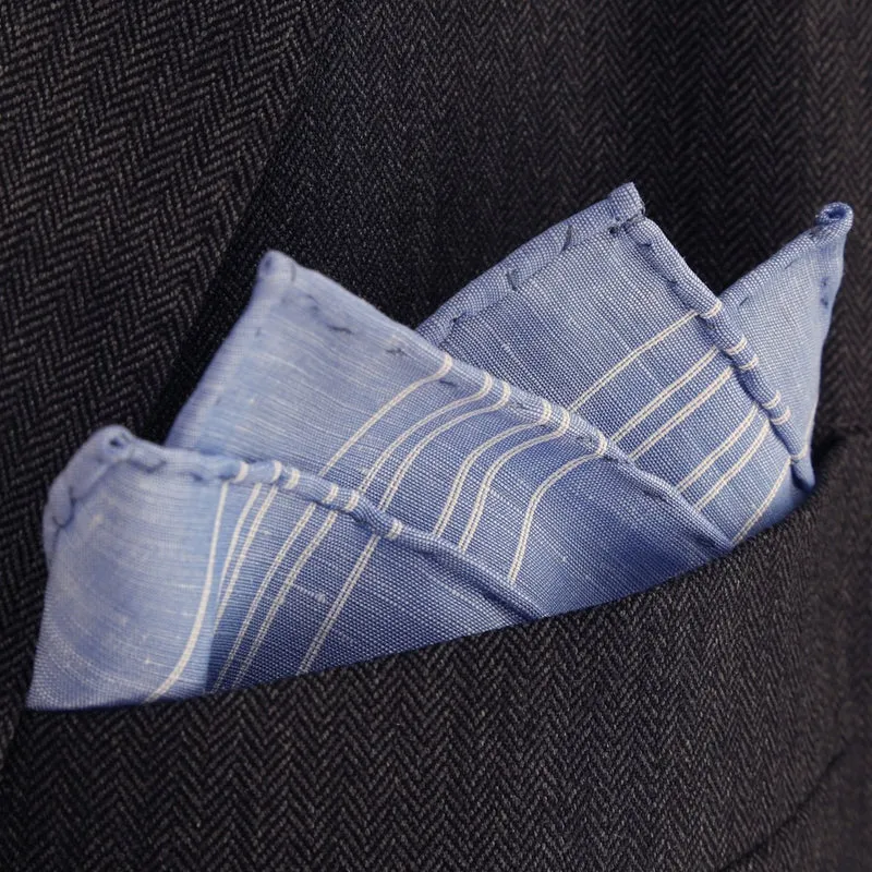 Bleu Denim - Lin & Coton
