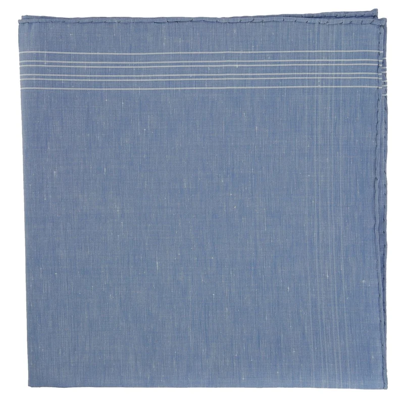 Bleu Denim - Lin & Coton