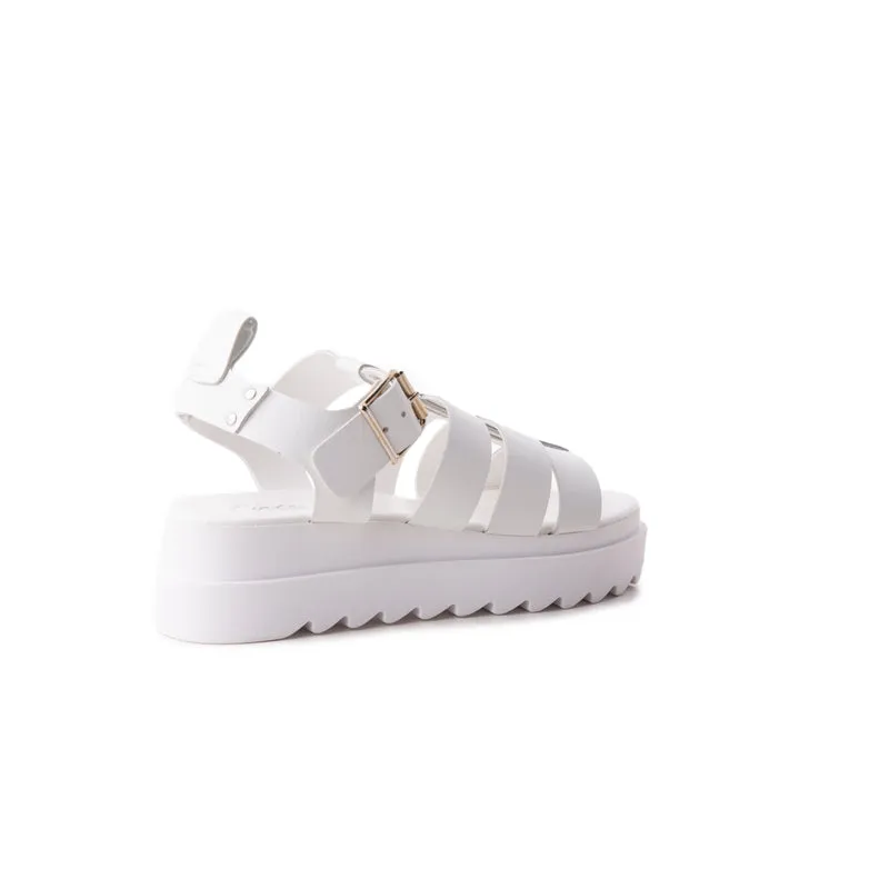 Ponza White Leather