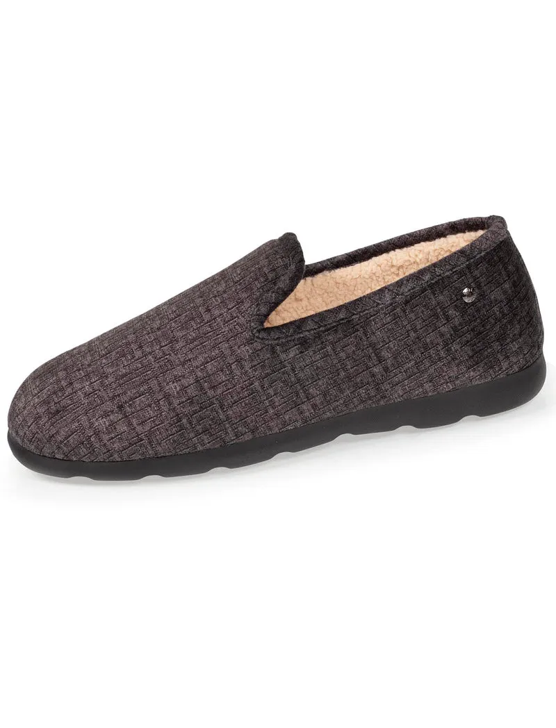 Chaussons charentaises Homme Gris