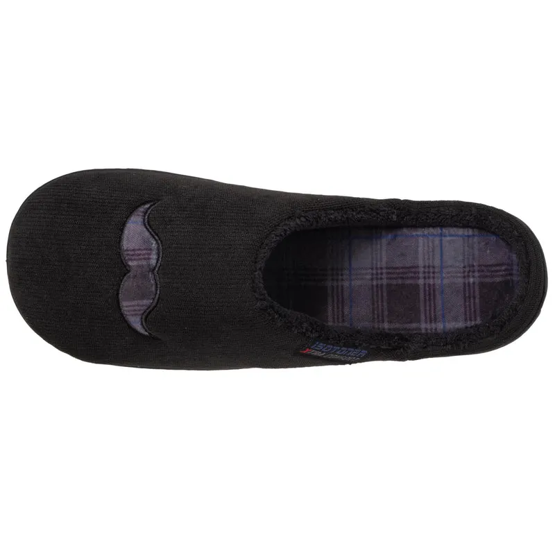 Chaussons mules XTRA Confort Homme Noir