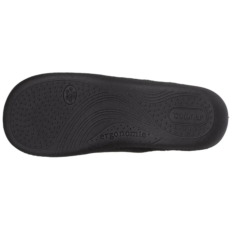 Chaussons mules XTRA Confort Homme Noir