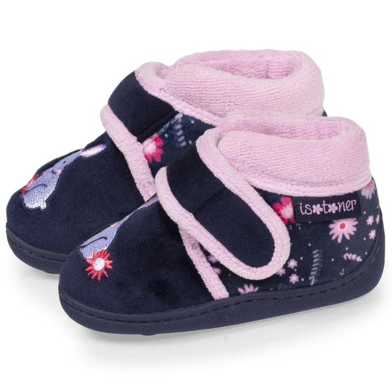 Chaussons bottillons scratch Bébé Lapin