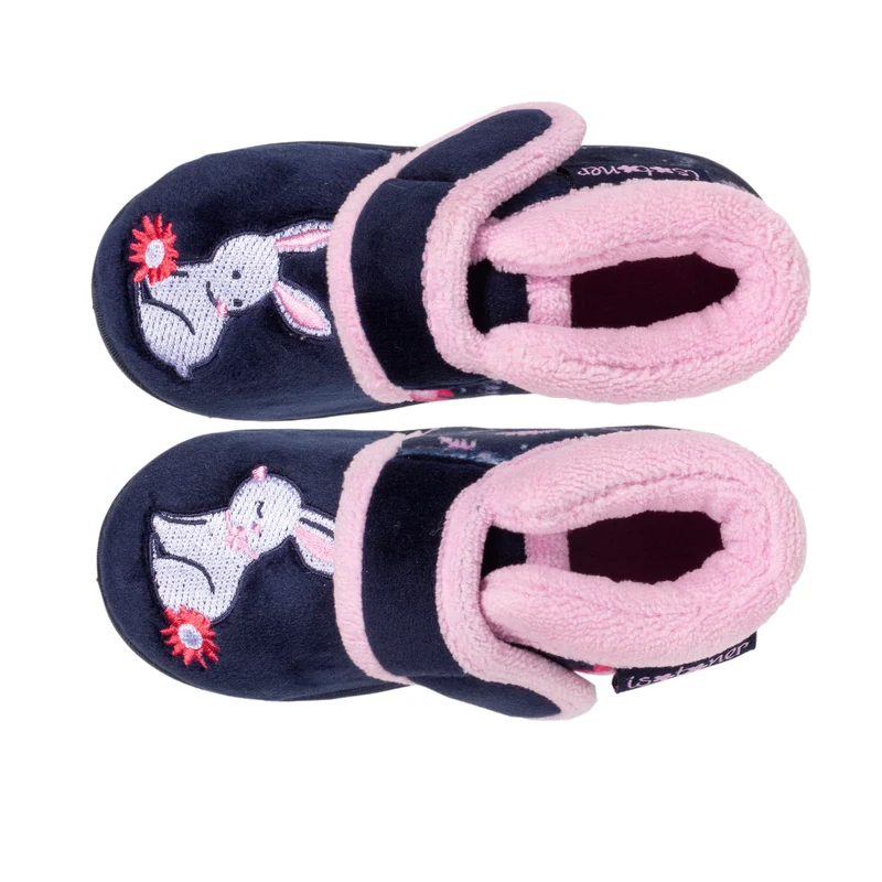 Chaussons bottillons scratch Bébé Lapin