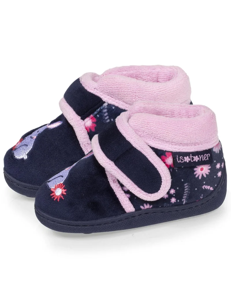 Chaussons bottillons scratch Bébé Lapin