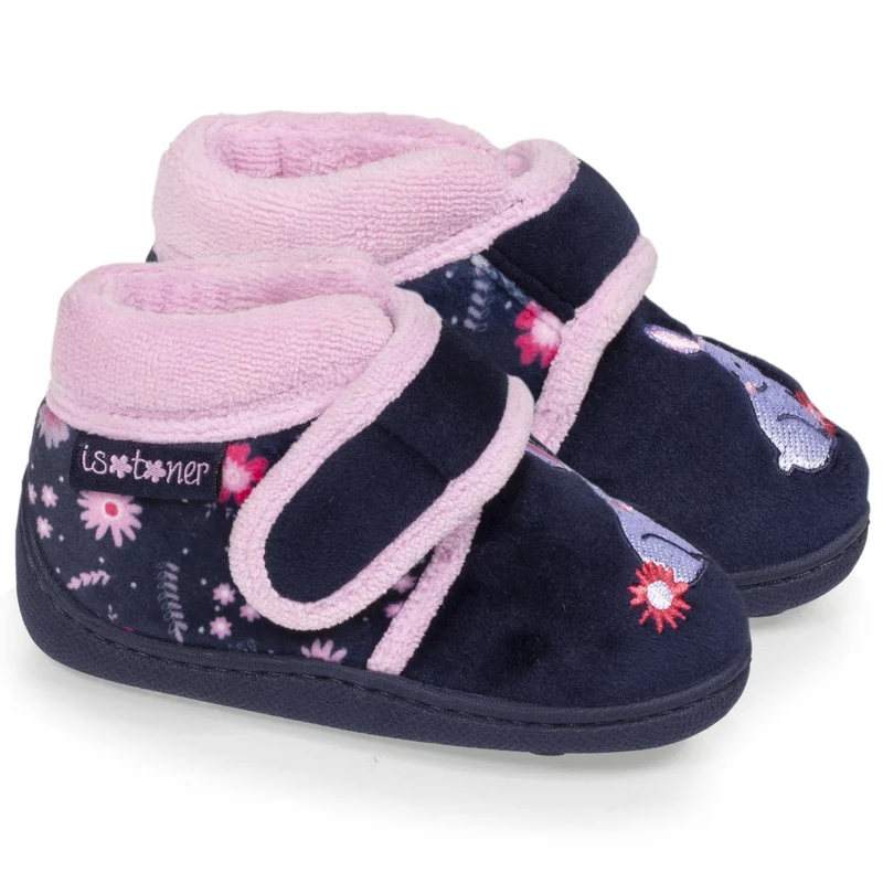 Chaussons bottillons scratch Bébé Lapin
