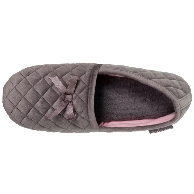 Chaussons slippers Femme Gris foncé