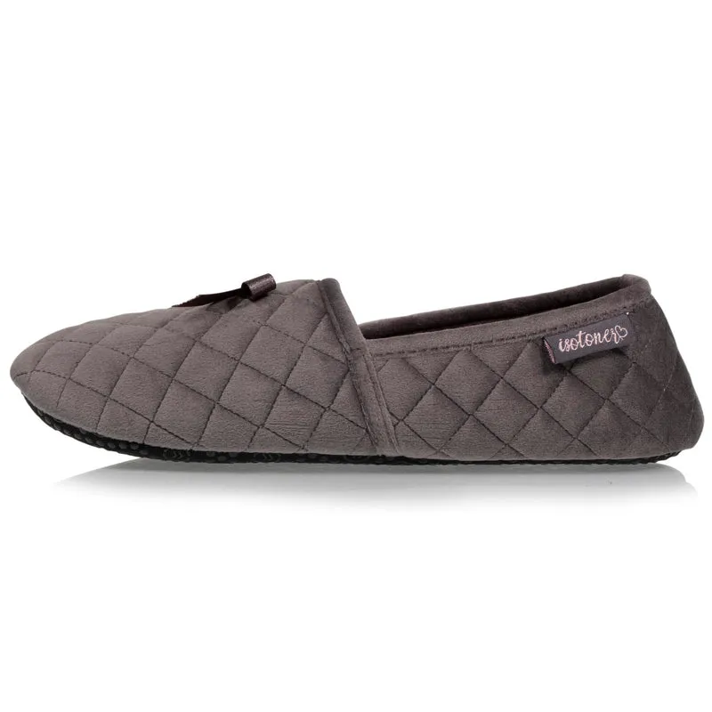 Chaussons slippers Femme Gris foncé