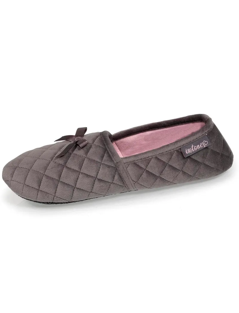 Chaussons slippers Femme Gris foncé
