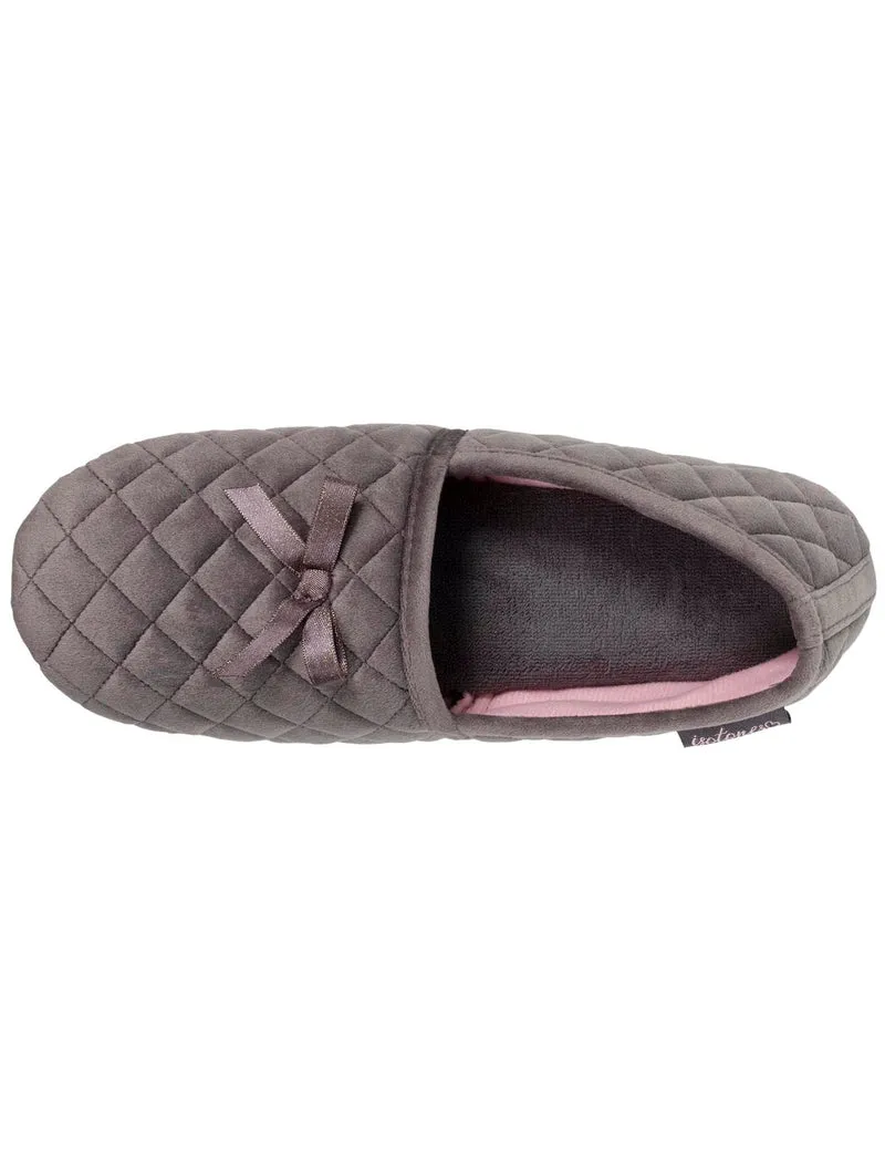 Chaussons slippers Femme Gris foncé