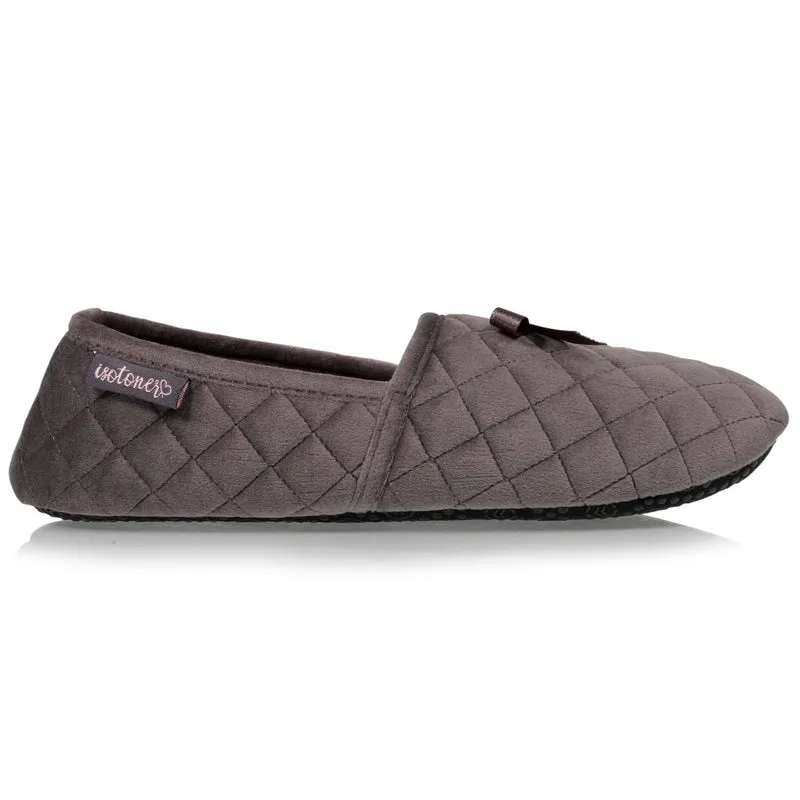 Chaussons slippers Femme Gris foncé