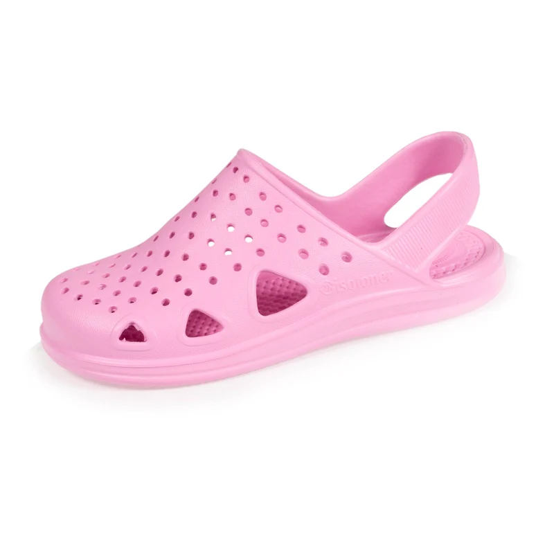 Mules sabots Enfant Rose bonbon