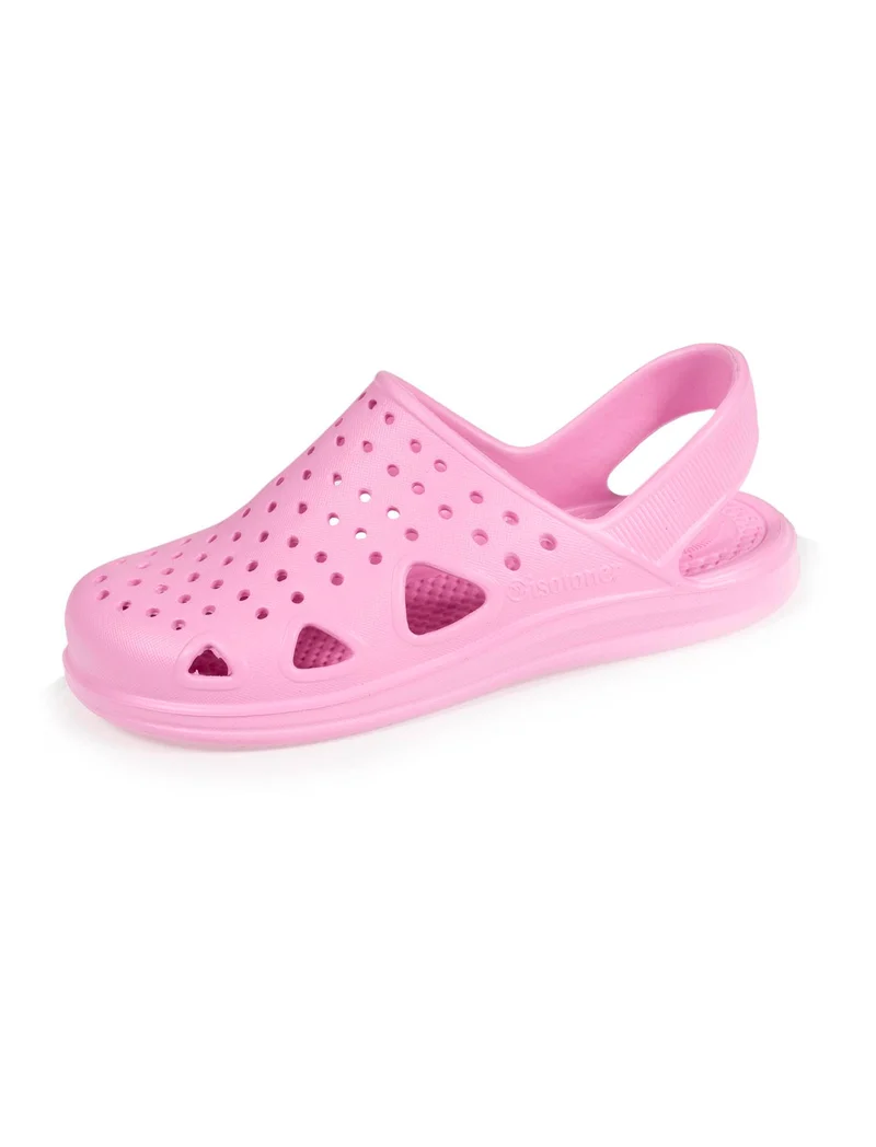 Mules sabots Enfant Rose bonbon