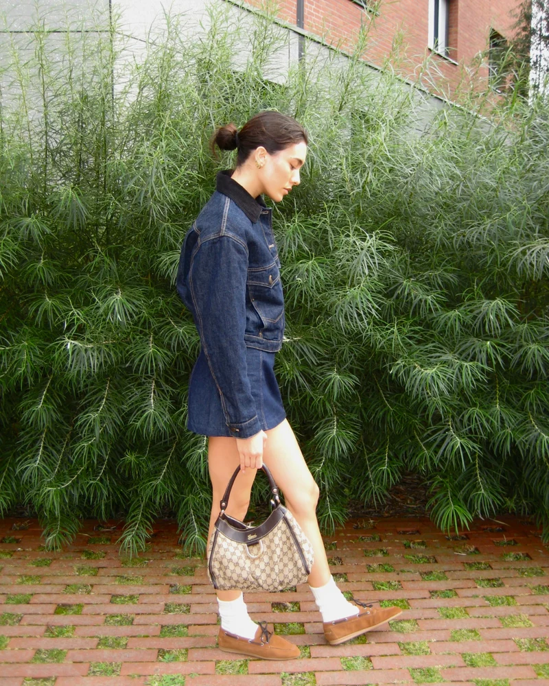Zionne Brown Suede
