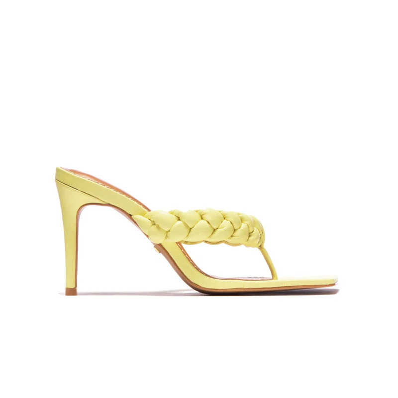 Nerine Yellow Leather