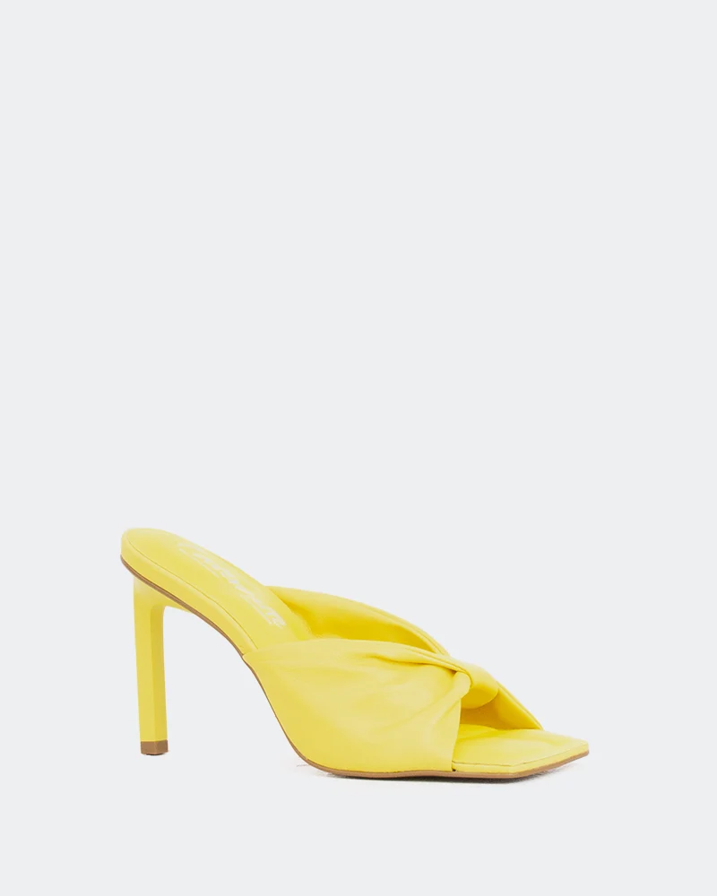 Paqueta, Yellow Leather/Cuir Jaune