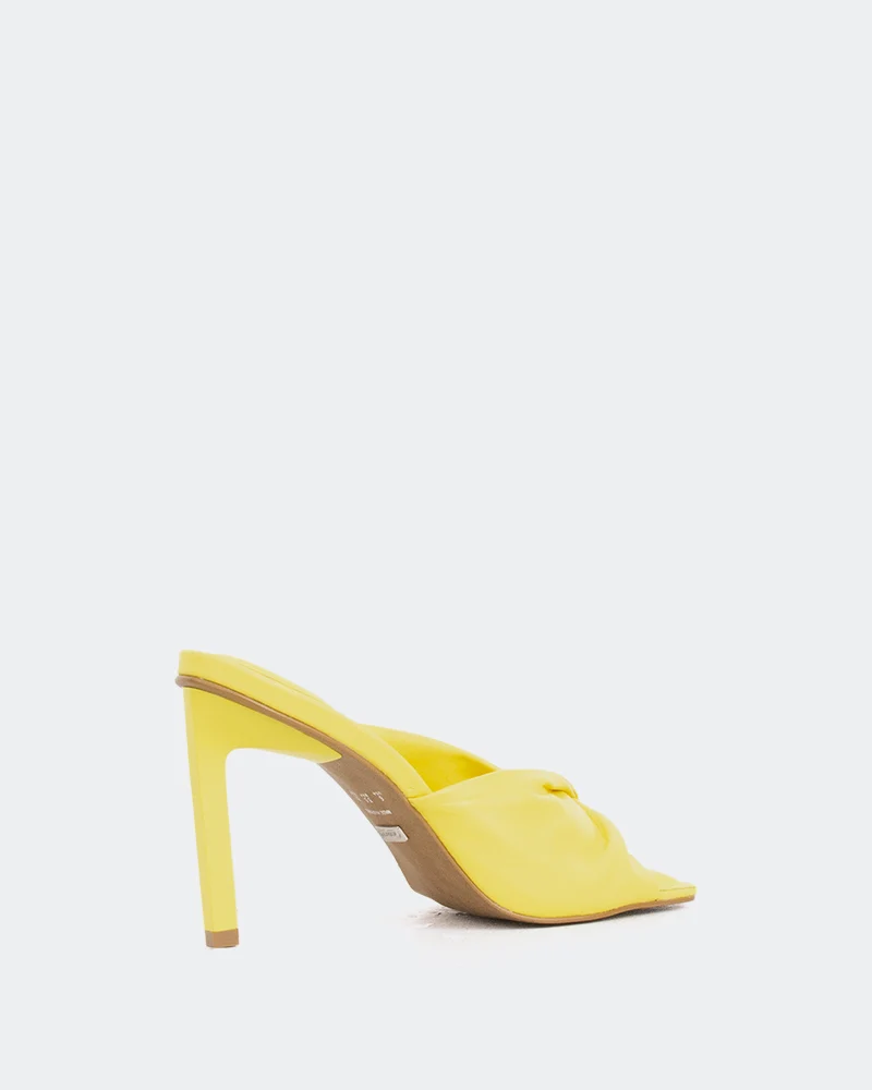 Paqueta, Yellow Leather/Cuir Jaune