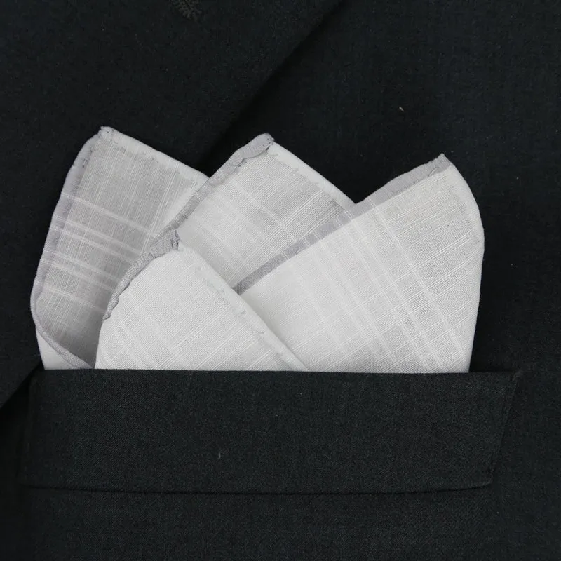 Blanc & Gris - Lin & Coton