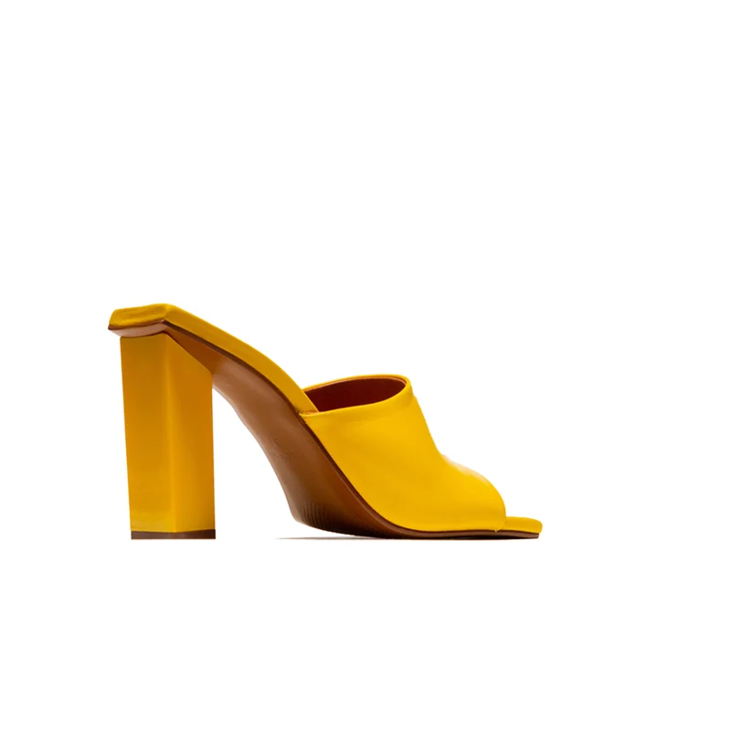 Matala Yellow Leather