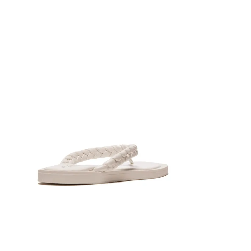 Lugo White Leather