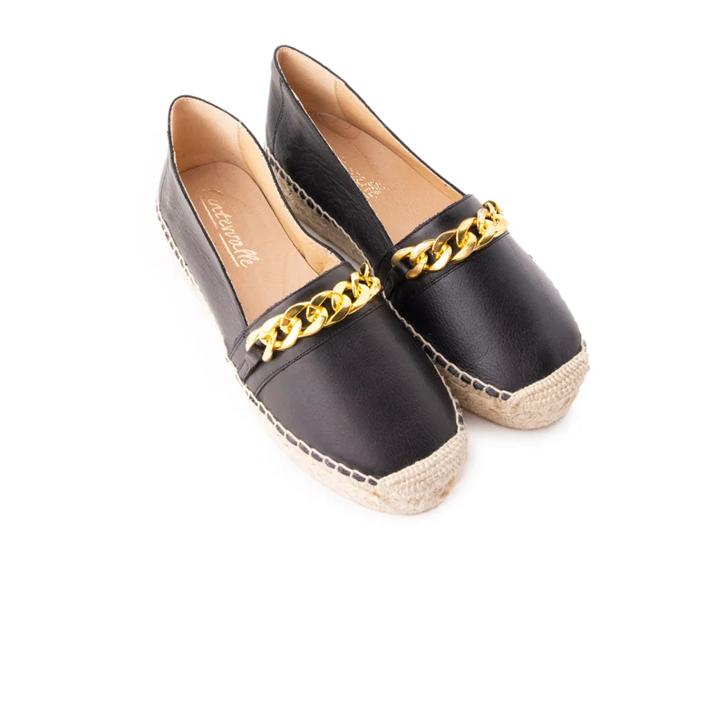 Sabara Black Leather