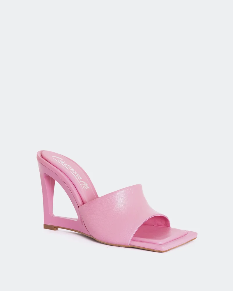 Quini Fuschia Leather
