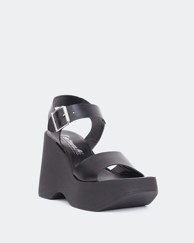 Kendall Black Leather