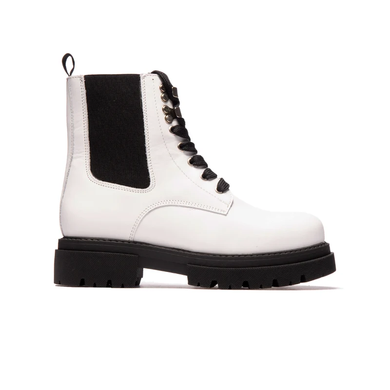 Jarry White Leather