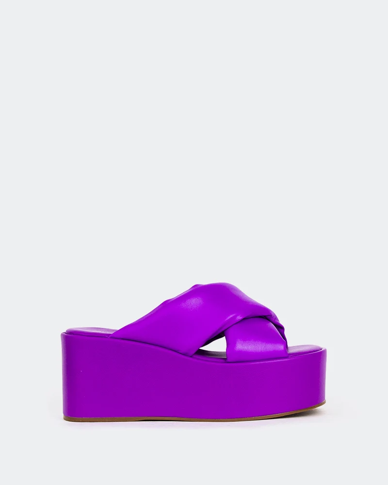 Casa Purple Leather