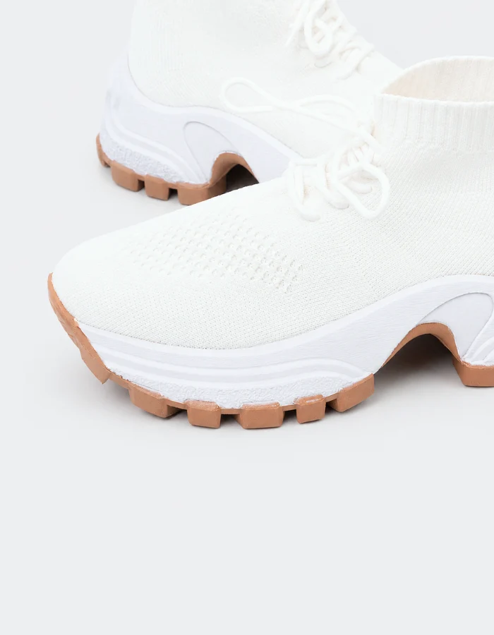 Jazz White Knit