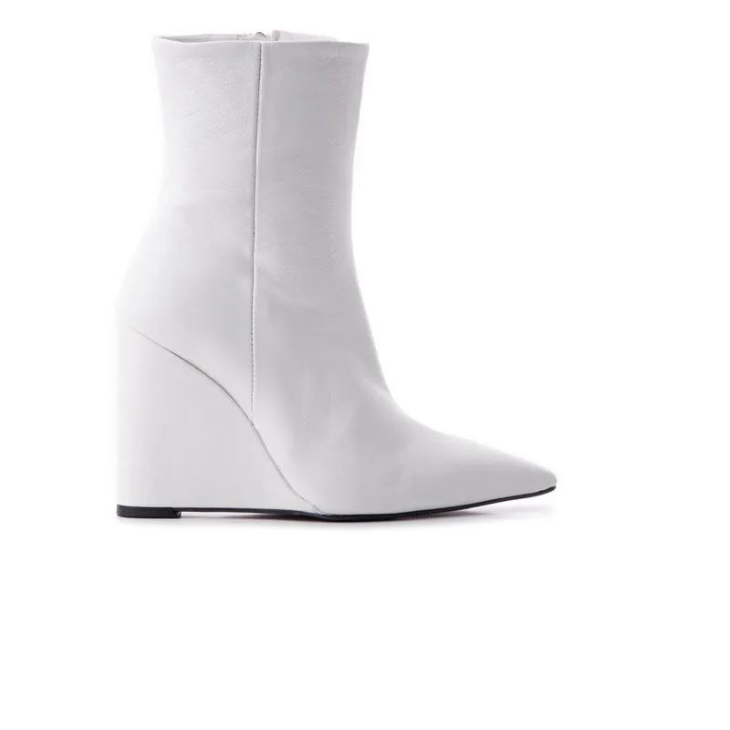Haven White Leather