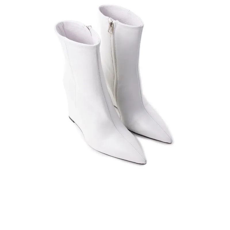 Haven White Leather