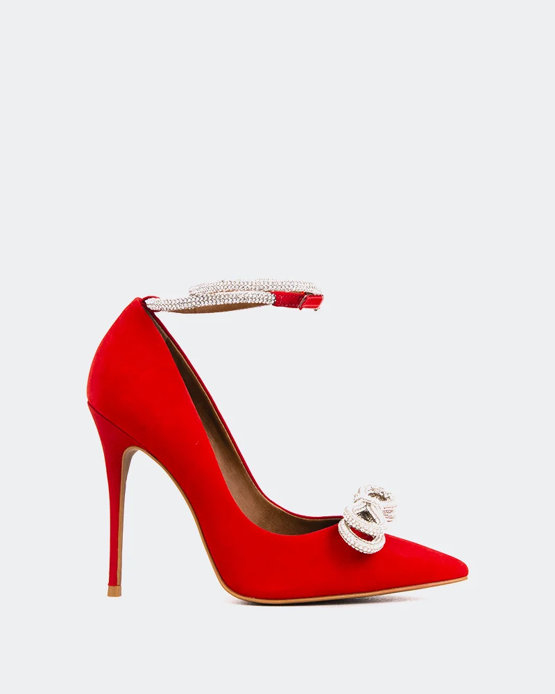 Amara Red Nubuck